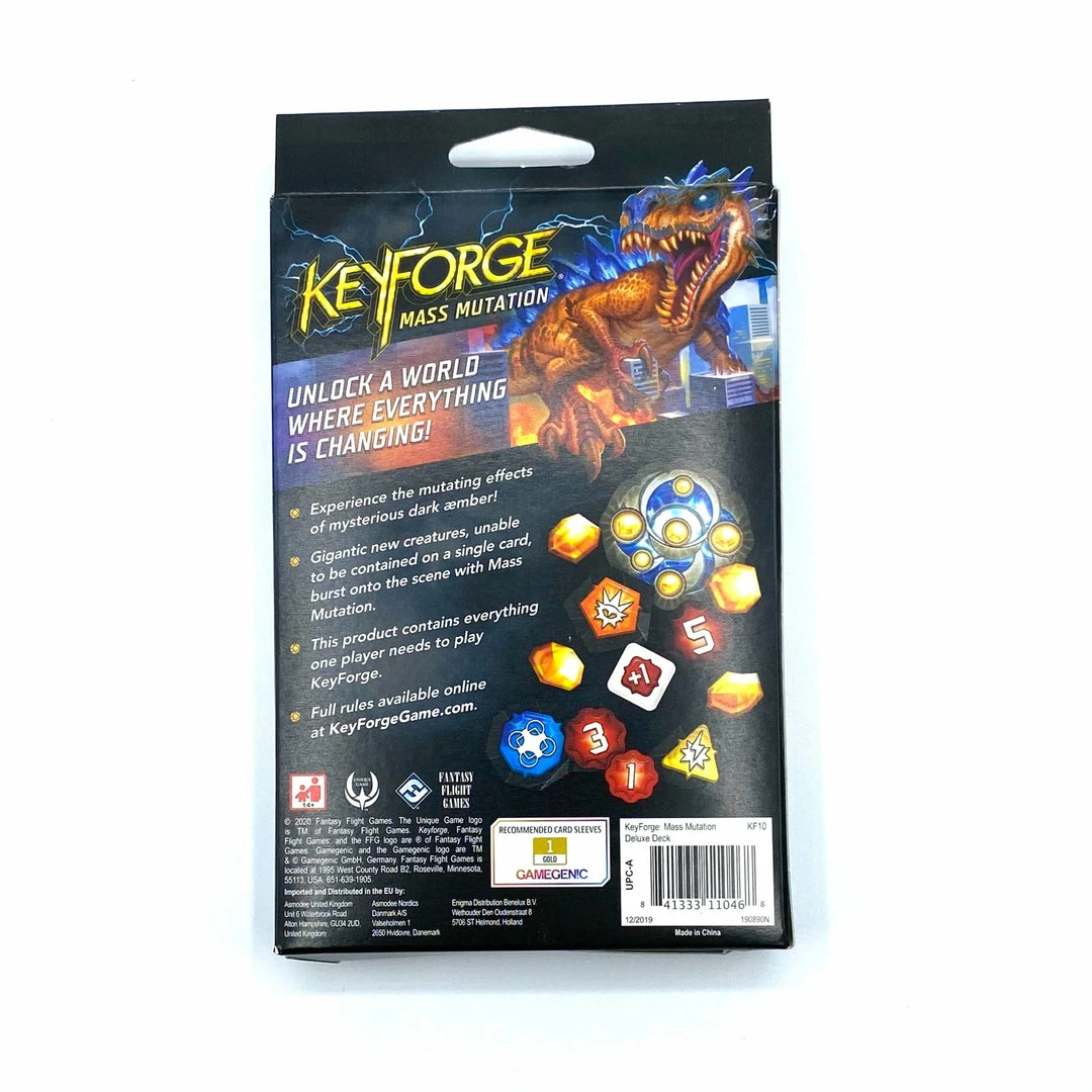 Best Sale π Fantasy Flight Games KeyForge Mass Mutation: Deluxe Archon Deck TCGs 𧨠4 Fantasy Flight Games KeyForge Mass Mutation: Deluxe Archon Deck TCGs