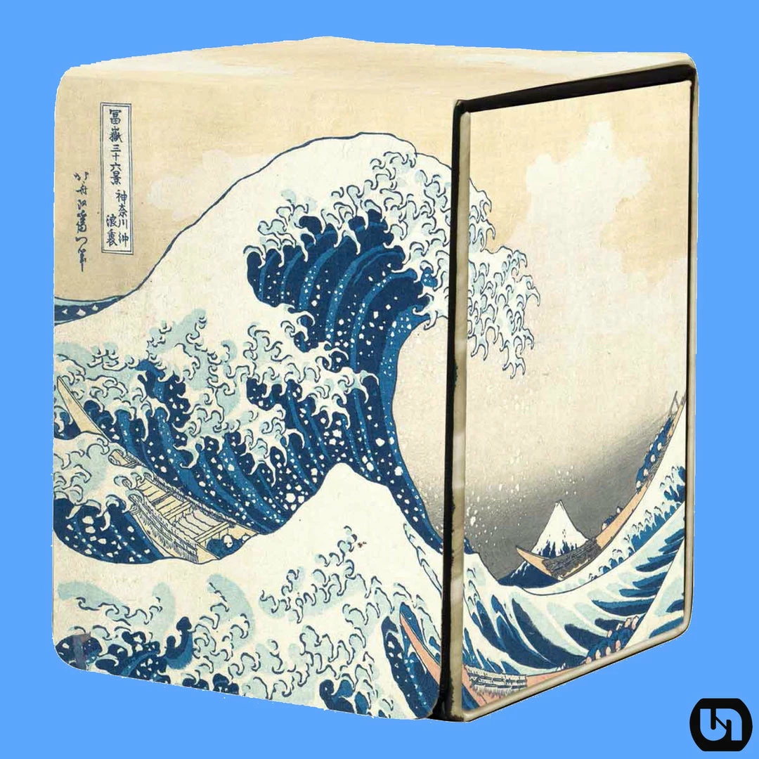 Promo π₯ Supplies Ultra Pro: Alcove Flip Deck Box - The Great Wave Off Kanagawa β€οΈ 3 Supplies Ultra Pro: Alcove Flip Deck Box - The Great Wave Off Kanagawa
