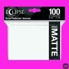 Cheap π Supplies Ultra Pro: Eclipse PRO Matte Deck Protector Sleeves - White 100ct 𧨠2 Supplies Ultra Pro: Eclipse PRO Matte Deck Protector Sleeves - White 100ct