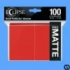 Best deal π― Supplies Ultra Pro: Eclipse PRO Matte Deck Protector Sleeves - Red 100ct π 1 Supplies Ultra Pro: Eclipse PRO Matte Deck Protector Sleeves - Red 100ct