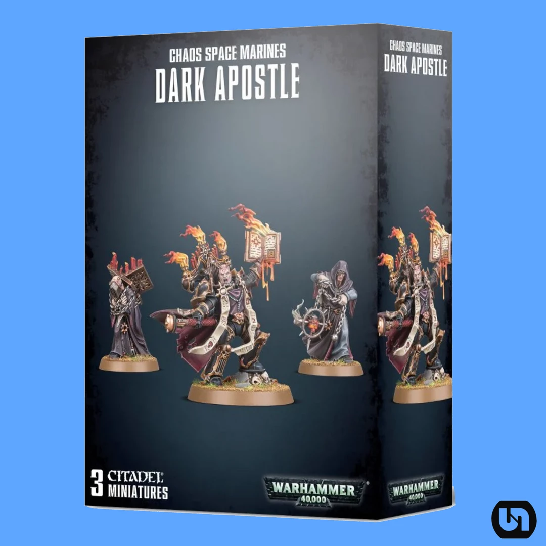 Discount π Games Workshop Warhammer: 40,000 - Chaos Space Marines-Dark Apostle Miniatures 𧨠3 Games Workshop Warhammer: 40,000 - Chaos Space Marines-Dark Apostle Miniatures