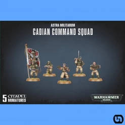 Games Workshop Miniatures Warhammer: 40,000 - Astra Militarium-Cadian Command Squad