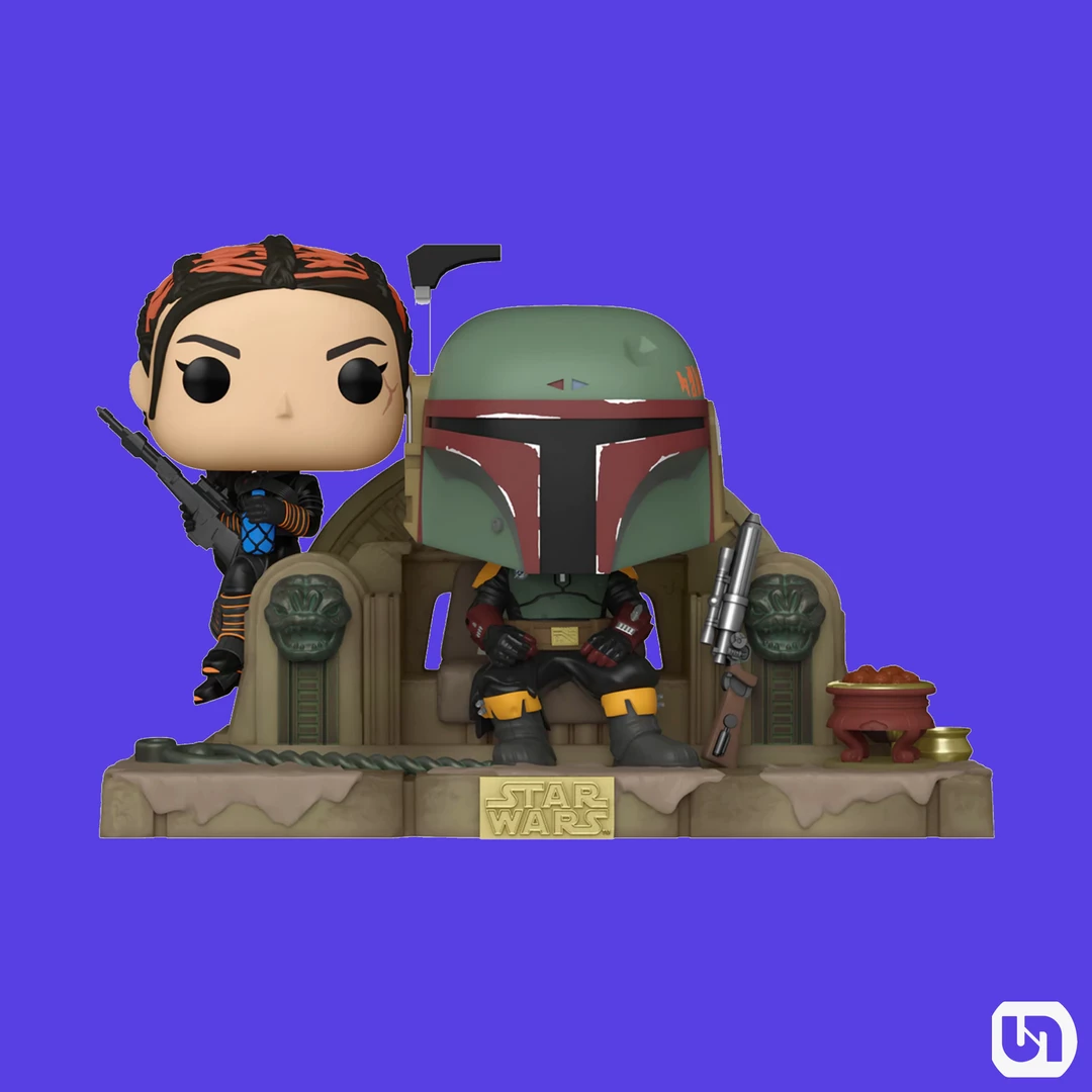 Best Sale โ Funko Toys & Figures POP! Moments: Star Wars - Boba Fett And Fennec On Throne ๐ 3 Funko Toys & Figures POP! Moments: Star Wars - Boba Fett And Fennec On Throne