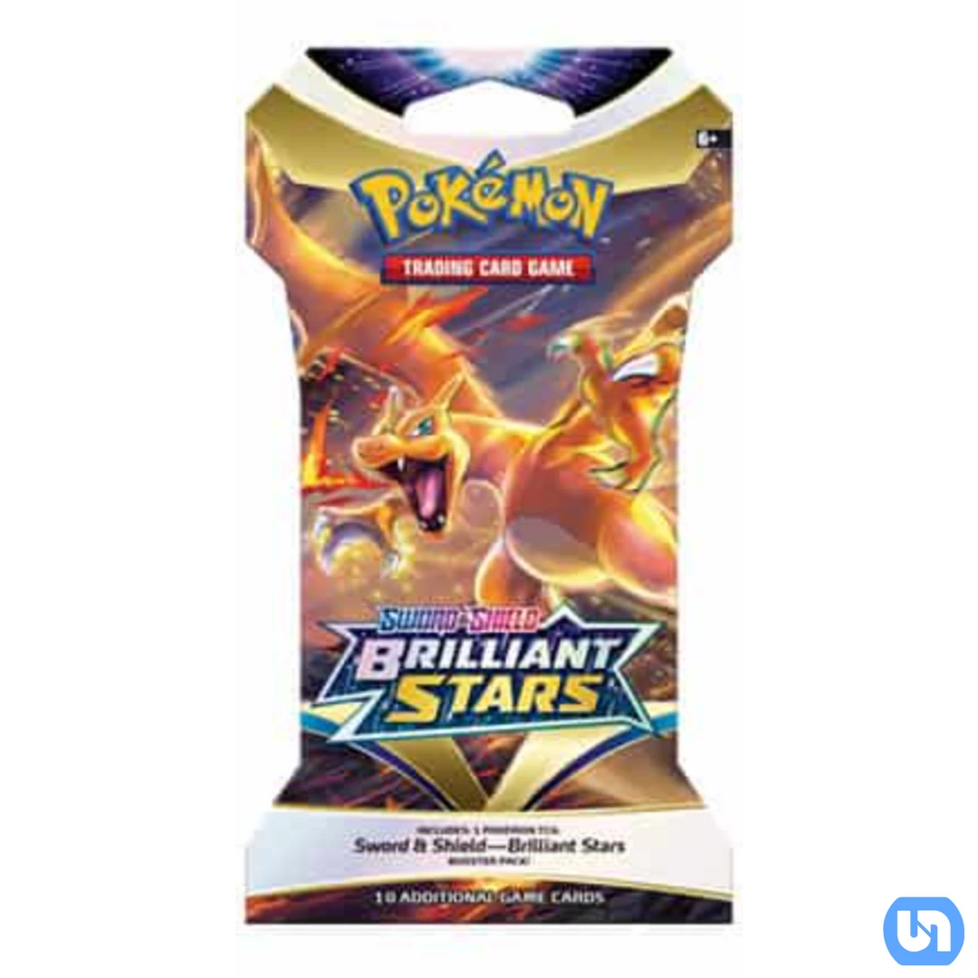 Promo ⭐ TCGs Pokemon TCG: Sword & Shield - Brilliant Stars Sleeved Booster Pack 🔥 3 TCGs Pokemon TCG: Sword & Shield - Brilliant Stars Sleeved Booster Pack