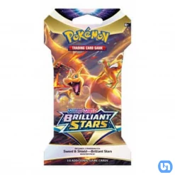 Pokemon TCG: Sword & Shield - Brilliant Stars Sleeved Booster Pack (24 Count Bundle)