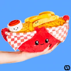 Toys & Figures Squishable: Mini Comfort Food French Fries Basket (7")