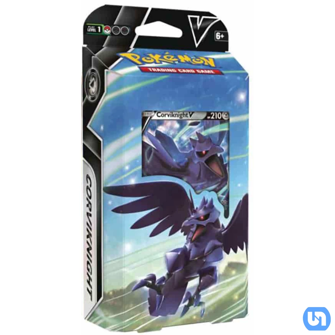 Flash Sale 🎉 Pokemon TCG: V Battle Deck - Corviknight V 😍 3 Pokemon TCG: V Battle Deck - Corviknight V