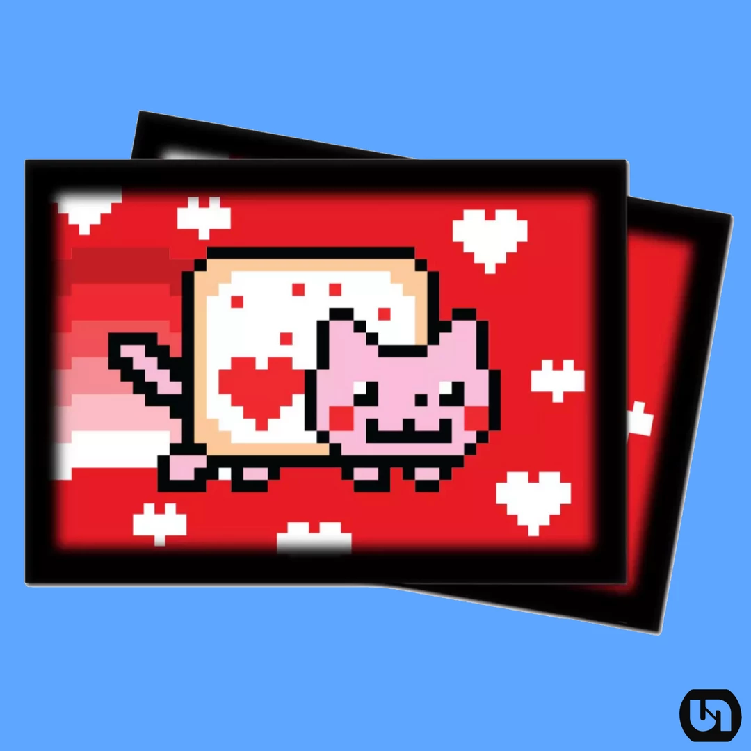 Best Pirce π― Supplies Ultra Pro: Small Deck Protectors - Valentines Nyan Cat (60pk) β¨ 3 Supplies Ultra Pro: Small Deck Protectors - Valentines Nyan Cat (60pk)