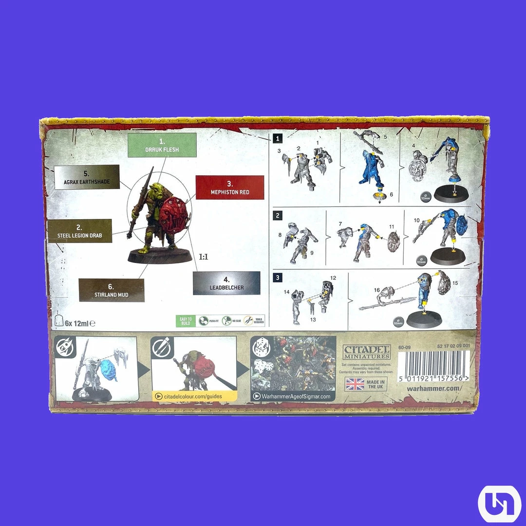 Coupon π Games Workshop Warhammer: Age Of Sigmar - Orruk Warclans-Gutrippaz + Paints Set π 4 Games Workshop Warhammer: Age Of Sigmar - Orruk Warclans-Gutrippaz + Paints Set