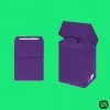 Promo ✨ Ultra Pro: PRO 80+ Deck Box - Purple Supplies 🎉 2 Ultra Pro: PRO 80+ Deck Box - Purple Supplies
