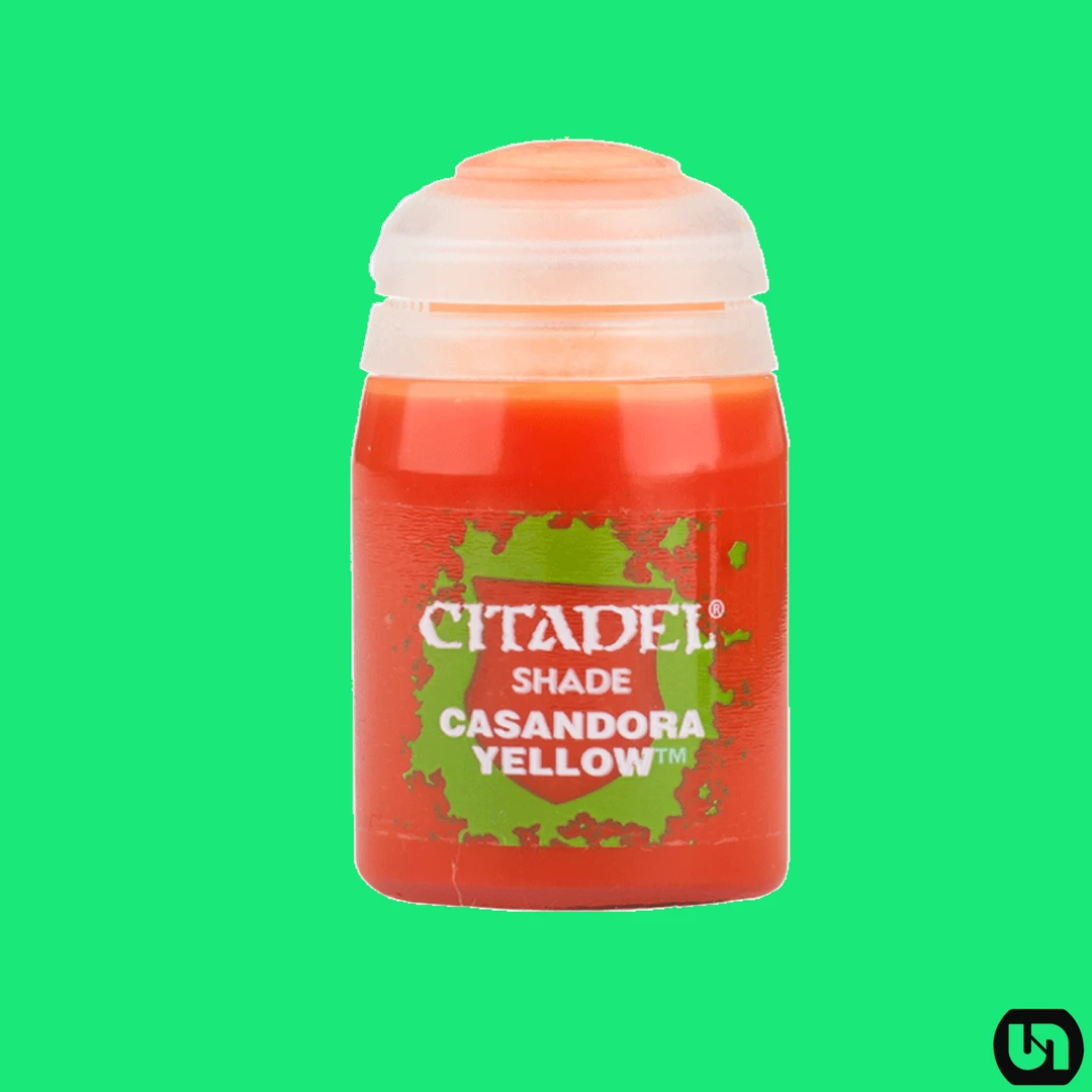 Cheap ⭐ Games Workshop Warhammer: Citadel Colour - Shade - Casandora Yellow Miniatures ✔️ 3 Games Workshop Warhammer: Citadel Colour - Shade - Casandora Yellow Miniatures