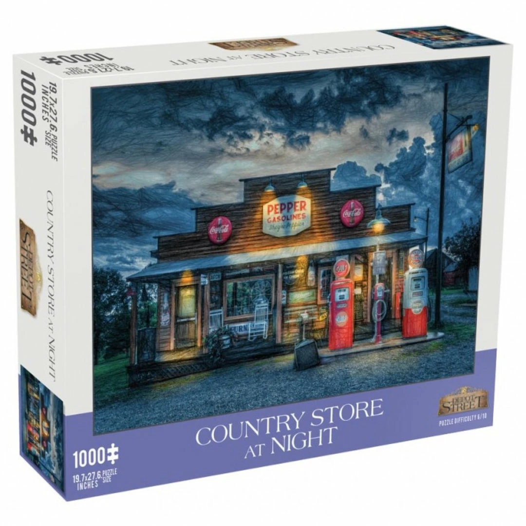 Hot Sale π― MCHEZO Toys & Figures Country Store At Night 1000pc Puzzle β¨ 3 MCHEZO Toys & Figures Country Store At Night 1000pc Puzzle