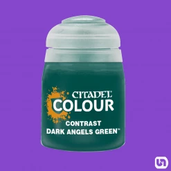 Games Workshop Warhammer: Citadel Colour - Contrast - Dark Angels Green Miniatures