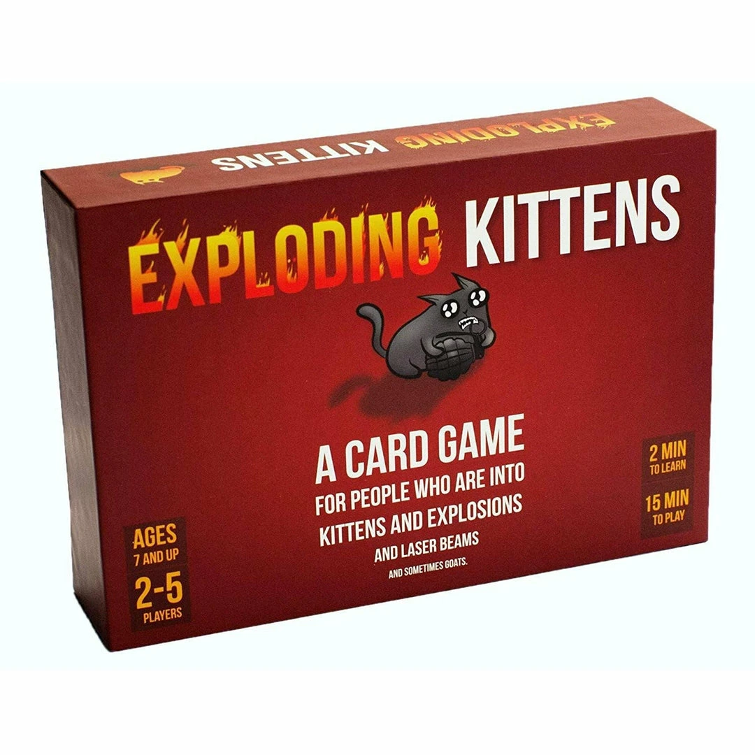 Promo 𧨠Exploding Kittens (Original Edition) Board Games π 3 Exploding Kittens (Original Edition) Board Games