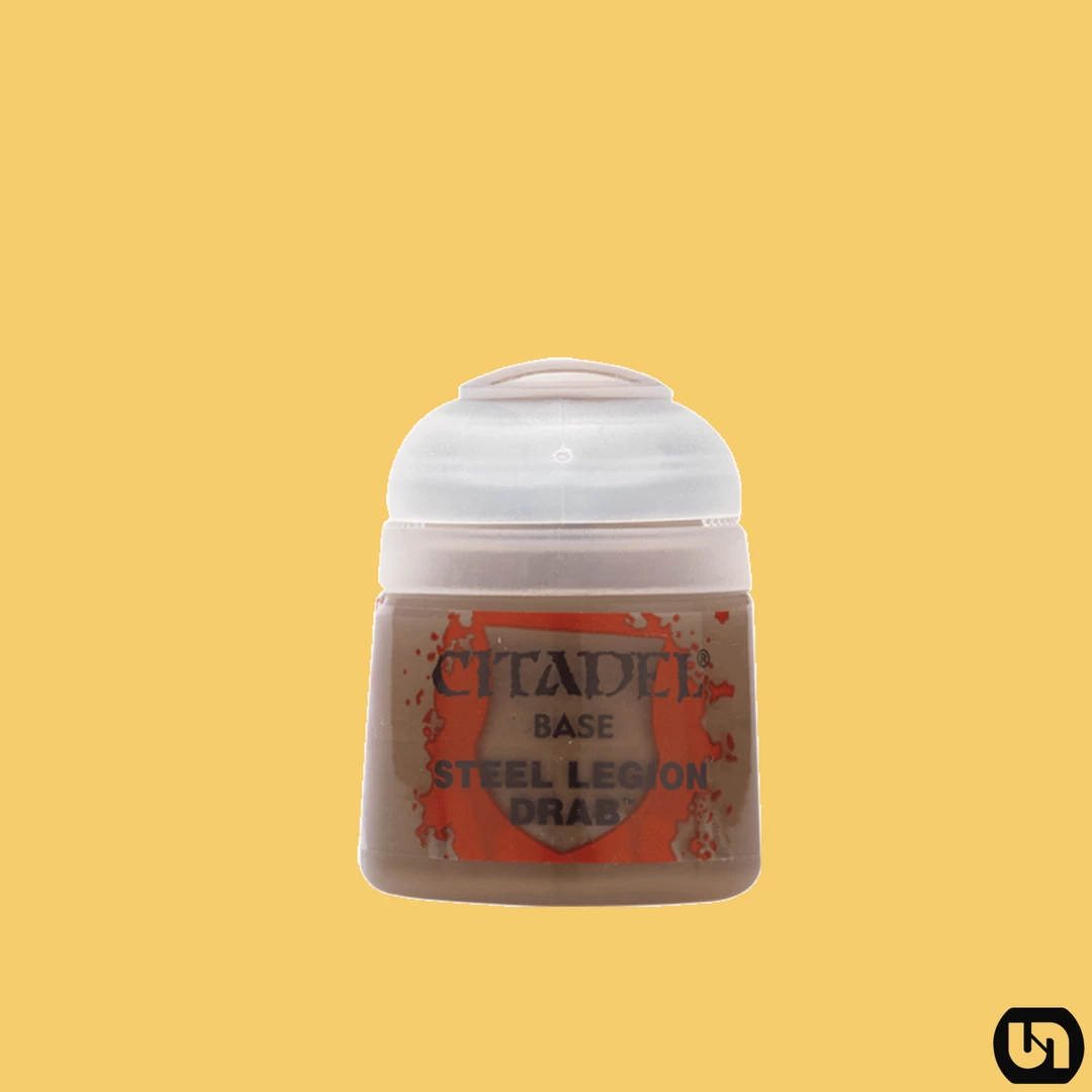Buy π Games Workshop Miniatures Warhammer: Citadel Colour - Base - Steel Legion Drab β 3 Games Workshop Miniatures Warhammer: Citadel Colour - Base - Steel Legion Drab