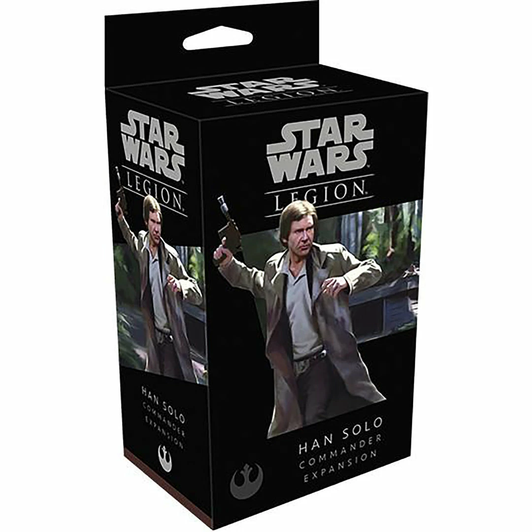 Brand new π Fantasy Flight Games Miniatures Star Wars: Legion - Han Solo Commander Expansion π 3 Fantasy Flight Games Miniatures Star Wars: Legion - Han Solo Commander Expansion