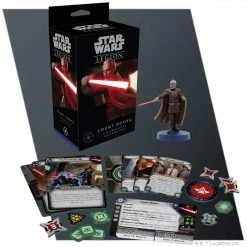 Fantasy Flight Games Miniatures Star Wars: Legion - Count Dooku Commander Expansion