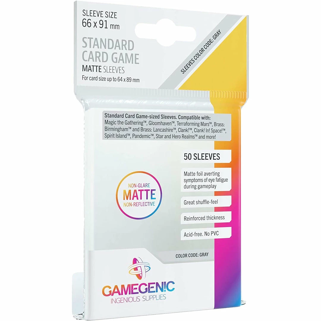 Coupon π Asmodee Gamegenic: Standard Card Game Matte Sleeves 50ct π 3 Asmodee Gamegenic: Standard Card Game Matte Sleeves 50ct