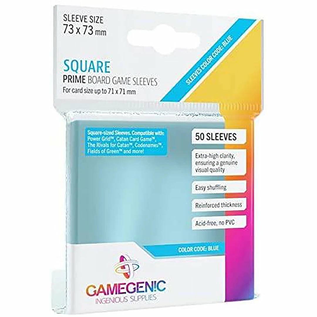 Cheap β Asmodee Gamegenic: Prime Board Game Sleeves 50ct - Square Supplies π€© 3 Asmodee Gamegenic: Prime Board Game Sleeves 50ct - Square Supplies