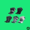 Cheap π₯° Bioworld Harry Potter: 5 Pair Ankle 𧦠Socks - Slytherin π€© 2 Bioworld Harry Potter: 5 Pair Ankle Socks - Slytherin