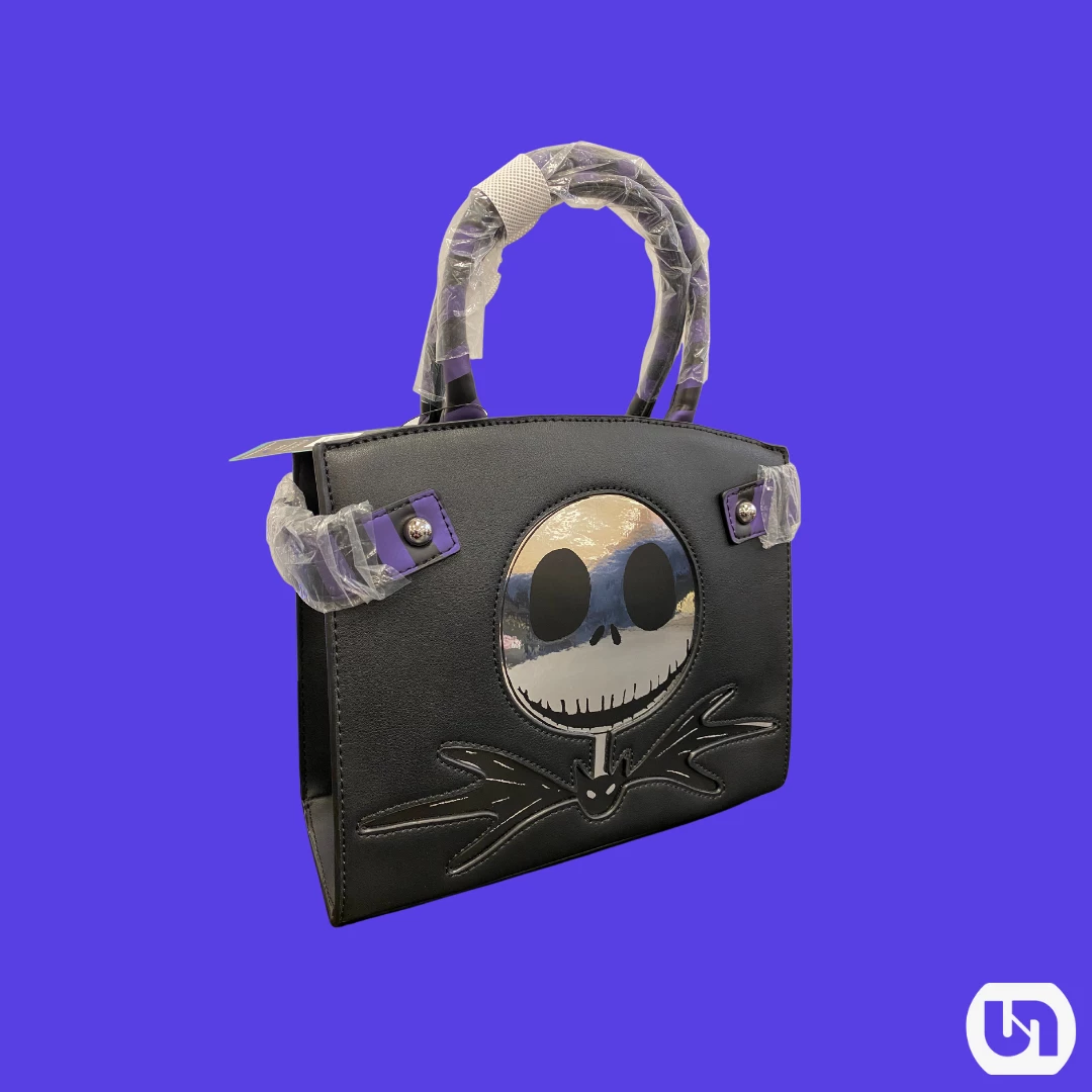 Unplugged Gaming Sales Store 20 Bioworld The Nightmare Before Christmas: Metallic Print Handbag Merch