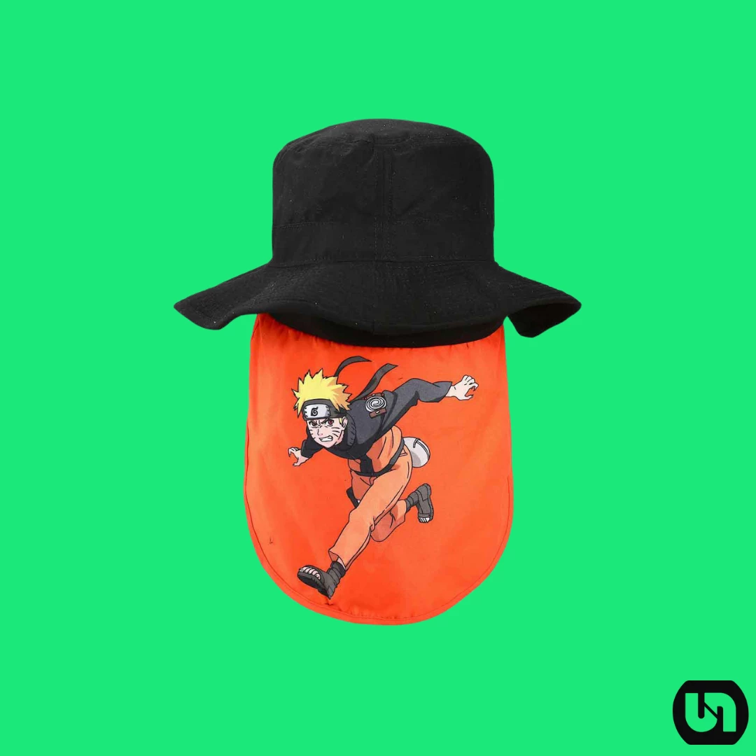 Unplugged Gaming Sales Store 19 Bioworld Naruto: Neck Drape Sun Hat - Run