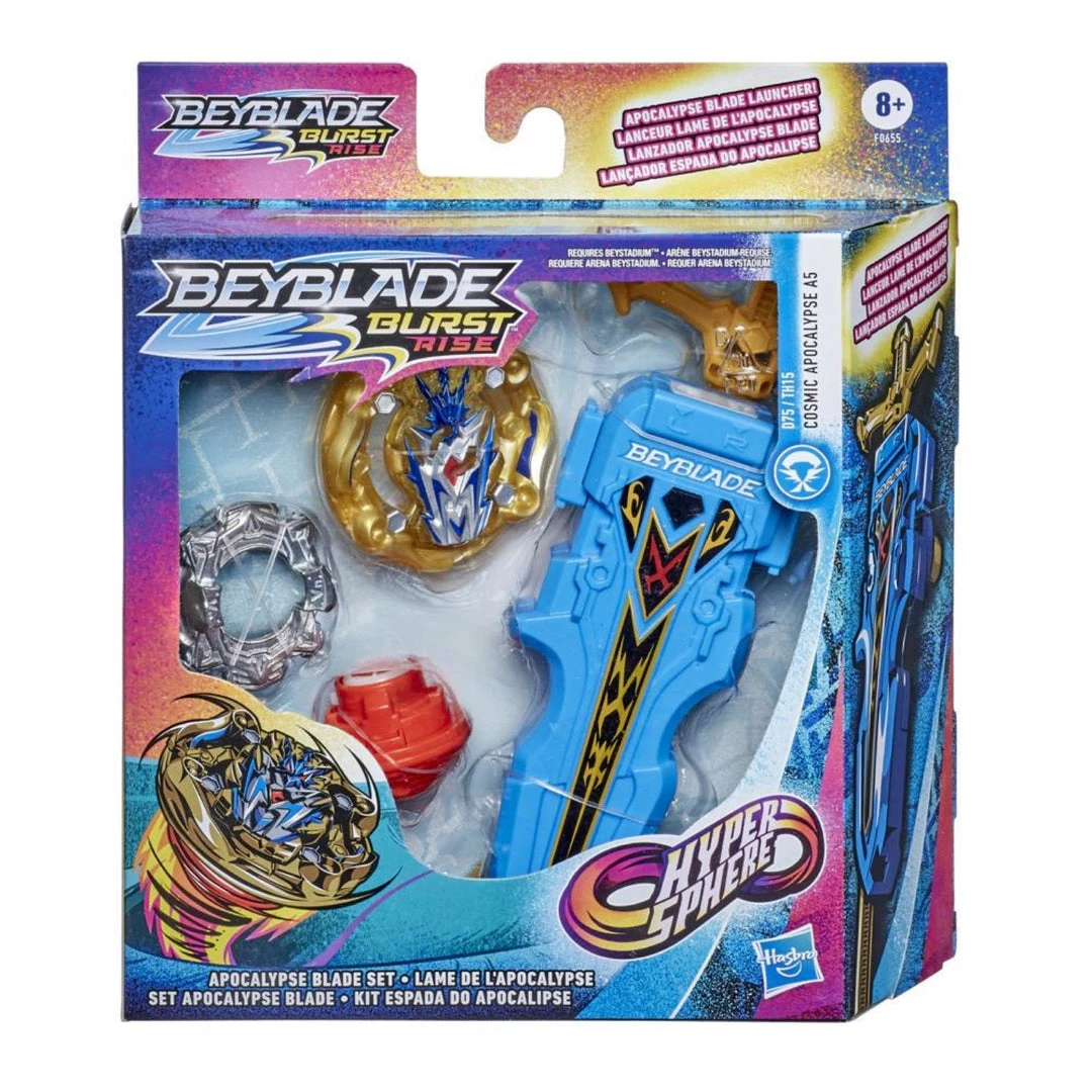 Flash Sale ✔️ Hasbro Gaming Beyblade: Burst Rise Hypersphere Apocalypse Blade Set Toys & Figures ⭐ 3 Hasbro Gaming Beyblade: Burst Rise Hypersphere Apocalypse Blade Set Toys & Figures