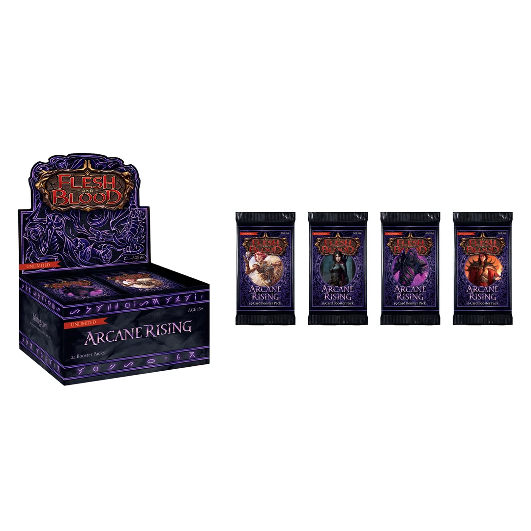 Deals π Legend Story Studios Flesh & Blood TCG: Arcane Rising Unlimited Booster Box β 3 Legend Story Studios Flesh & Blood TCG: Arcane Rising Unlimited Booster Box
