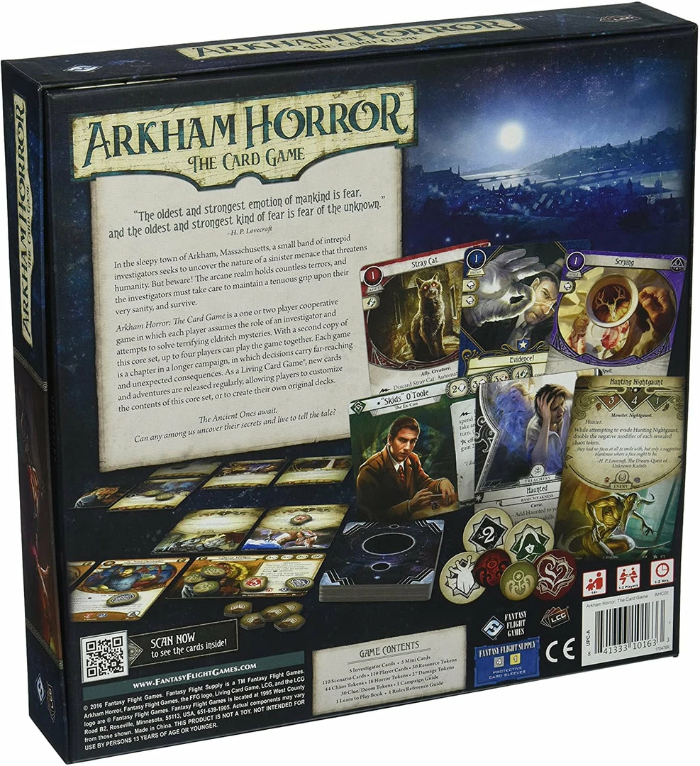 Brand new π― Fantasy Flight Games Arkham Horror: The Card Game Board Games π 4 Fantasy Flight Games Arkham Horror: The Card Game Board Games