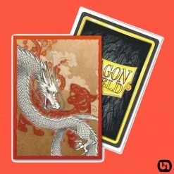 Arcane Tinman Dragon Shield: Brushed Art Sleeves - Water Tiger (100 Pack)