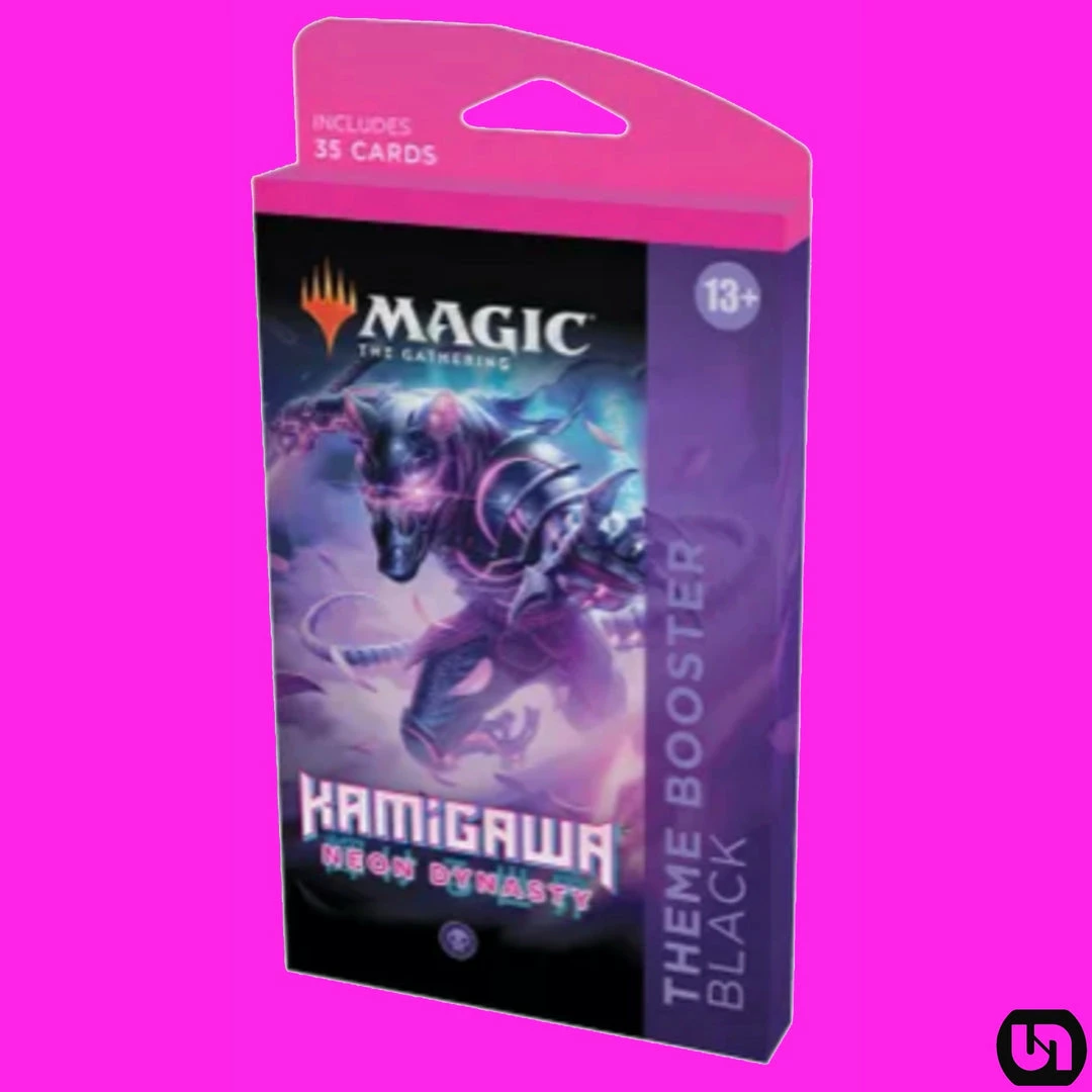 Deals 𧨠Wizards Of The Coast Magic The Gathering: Kamigawa - Neon Dynasty Theme Booster - Black π― 3 Wizards Of The Coast Magic The Gathering: Kamigawa - Neon Dynasty Theme Booster - Black