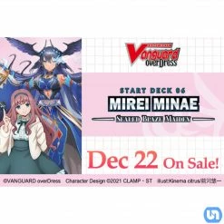 BushiRoad TCGs Cardfight Vanguard: Overdress - Start Deck-Mirei Minae, Sealed Blaze Maiden