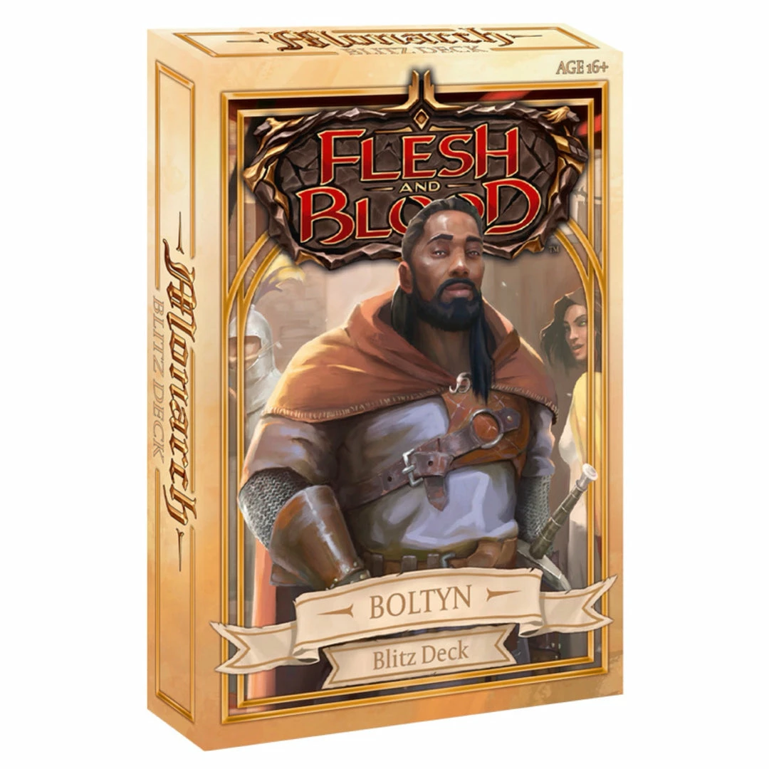 Hot Sale π Legend Story Studios TCGs Flesh & Blood TCG: Monarch Blitz Deck - Boltyn π― 3 Legend Story Studios TCGs Flesh & Blood TCG: Monarch Blitz Deck - Boltyn