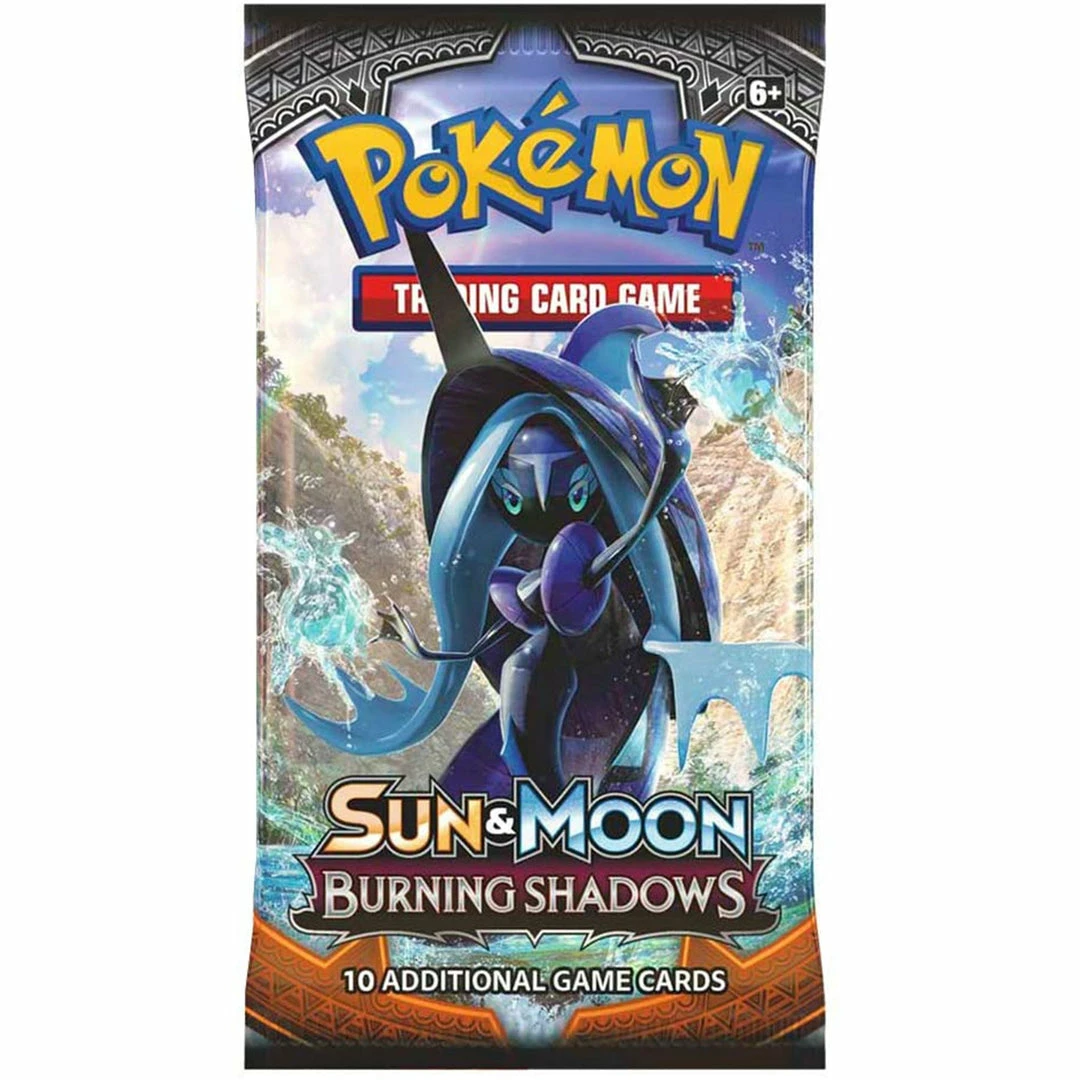 Buy π Pokemon TCG: Sun & Moon Burning Shadows Booster Pack β€οΈ 3 Pokemon TCG: Sun & Moon Burning Shadows Booster Pack