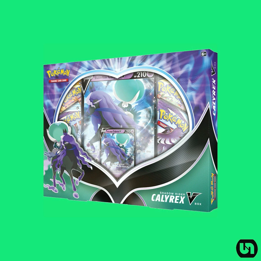 Deals ๐ TCGs Pokemon TCG: Calyrex V Box - Shadow Rider ๐ 3 TCGs Pokemon TCG: Calyrex V Box - Shadow Rider
