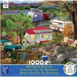 CEACO Company Weekend Retreat: Camping 1000pc Puzzle Toys & Figures