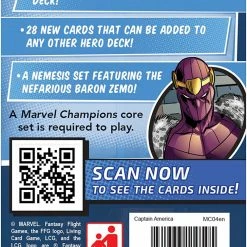Fantasy Flight Games Marvel Champions: Hero Pack - Captain America