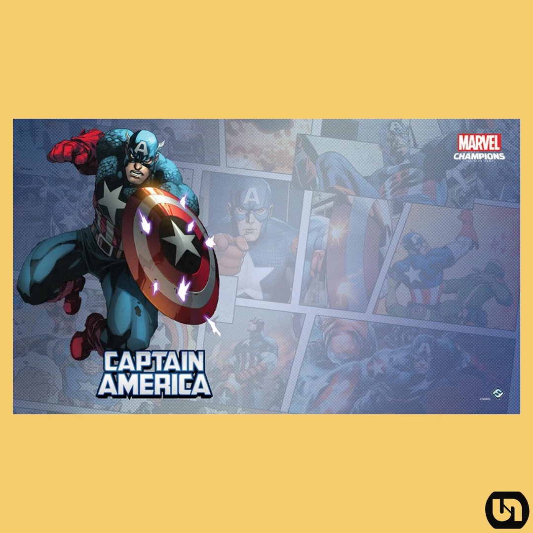Discount π Fantasy Flight Games Marvel Champions: Captain America Game Mat Marvel Champions Card Game π 3 Fantasy Flight Games Marvel Champions: Captain America Game Mat Marvel Champions Card Game