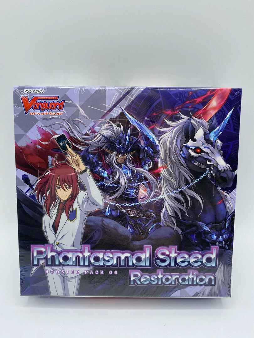 Brand new π BushiRoad Cardfight Vanguard: Phantasmal Steed Restoration Booster Box π― 3 BushiRoad Cardfight Vanguard: Phantasmal Steed Restoration Booster Box