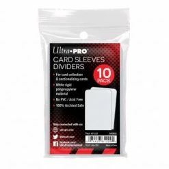 Ultra Pro: Card Sleeves Dividers 10ct