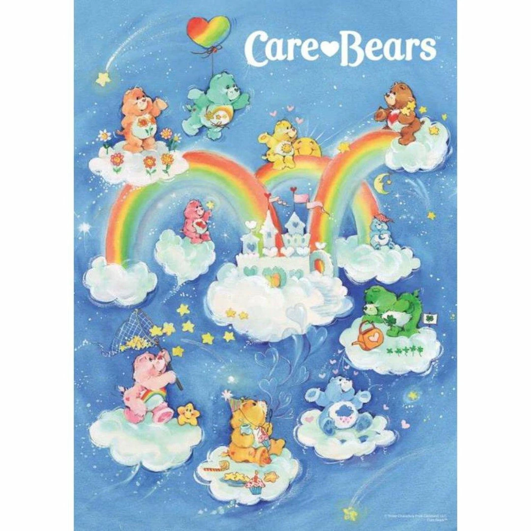 Promo ✔️ USAopoly Toys & Figures Puzzle: Care Bears "Care A Lot" 1000pc ✔️ 4 USAopoly Toys & Figures Puzzle: Care Bears "Care A Lot" 1000pc