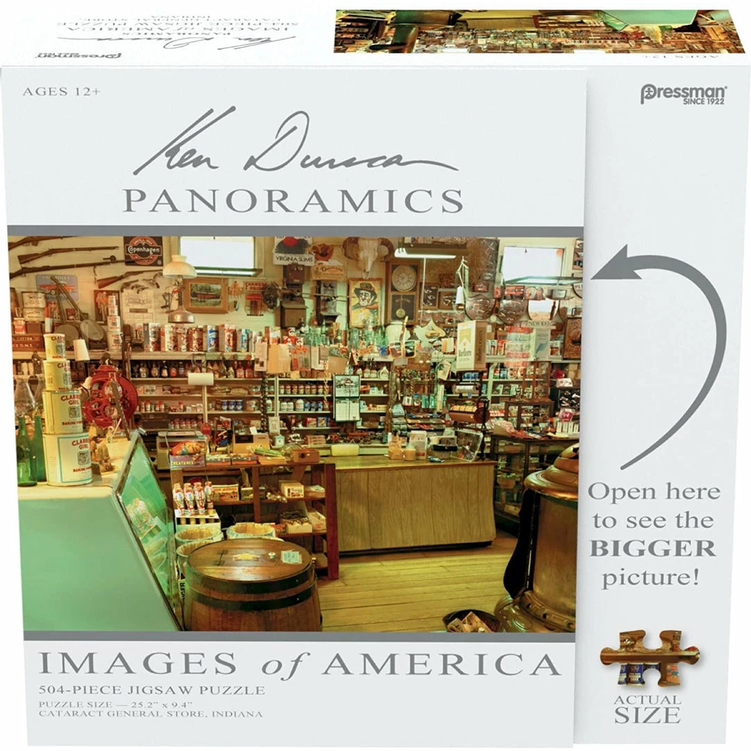 Cheapest π― Pressman Toy Ken Duncan Panoramics: Cataract General Store, Indiana 504pc Puzzle Toys & Figures β¨ 3 Pressman Toy Ken Duncan Panoramics: Cataract General Store, Indiana 504pc Puzzle Toys & Figures