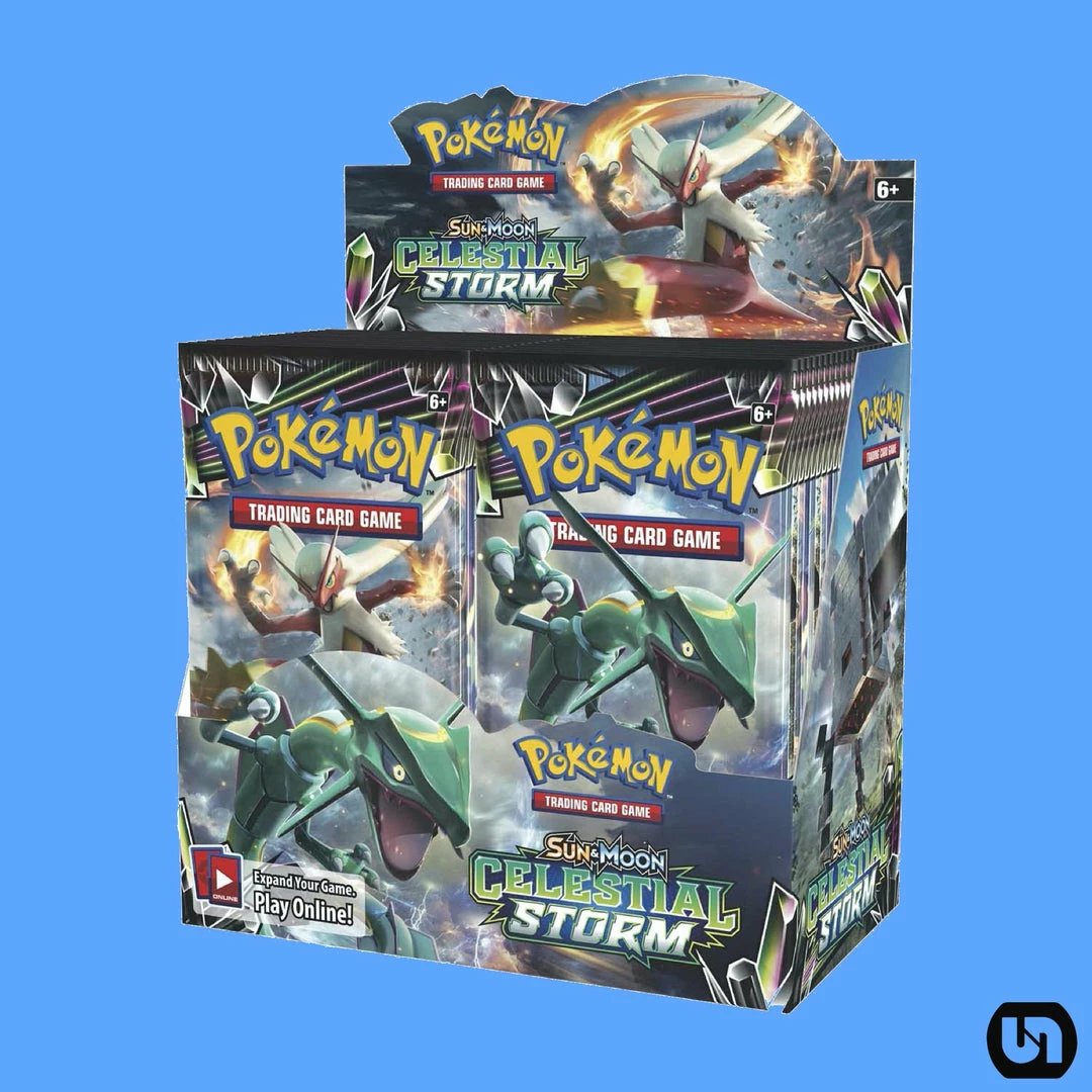 Promo π₯ TCGs Pokemon TCG: Sun & Moon Celestial Storm Booster Box π₯ 3 TCGs Pokemon TCG: Sun & Moon Celestial Storm Booster Box