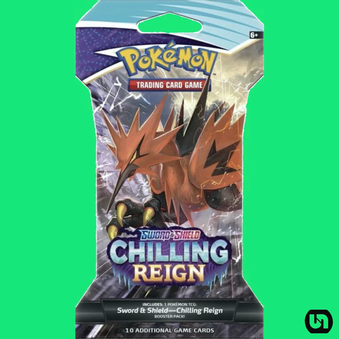 New β€οΈ Pokemon TCG: Sword & Shield Chilling Reign Sleeved Booster Pack π 3 Pokemon TCG: Sword & Shield Chilling Reign Sleeved Booster Pack