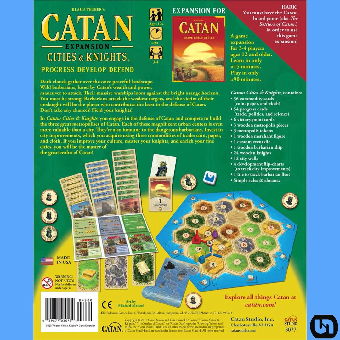 Cheap π Catan Studio Board Games Catan: Cities & Knights Expansion β€οΈ 4 Catan Studio Board Games Catan: Cities & Knights Expansion