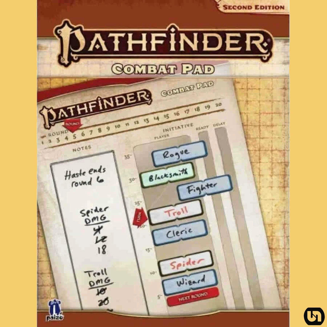 Best Pirce ✔️ Paizo Publishing Pathfinder RPG: Combat Pad 2nd Edition RPGs ⭐ 3 Paizo Publishing Pathfinder RPG: Combat Pad 2nd Edition RPGs