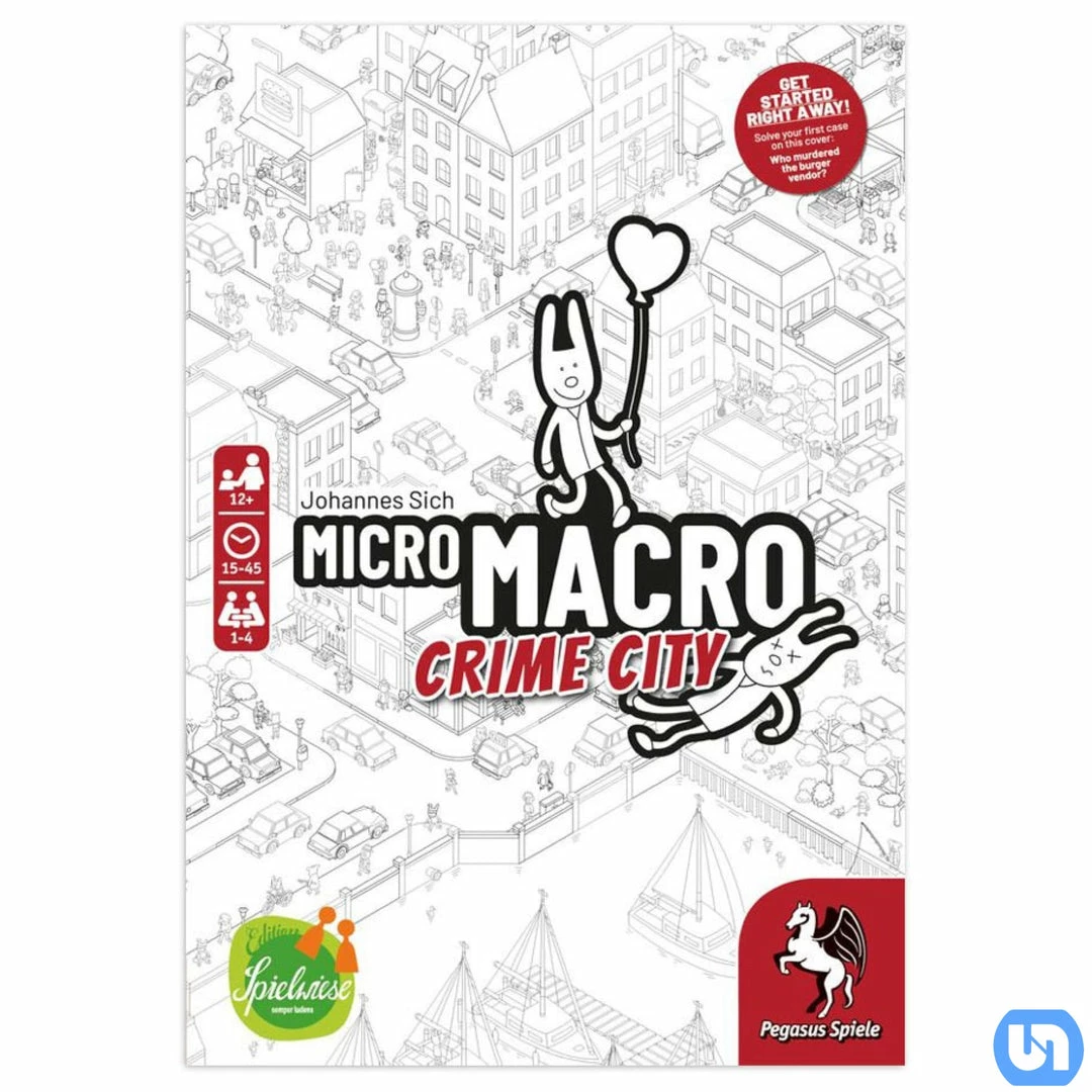 Promo π Pegasus Spiele Board Games MicroMacro: Crime City 𧨠3 Pegasus Spiele Board Games MicroMacro: Crime City