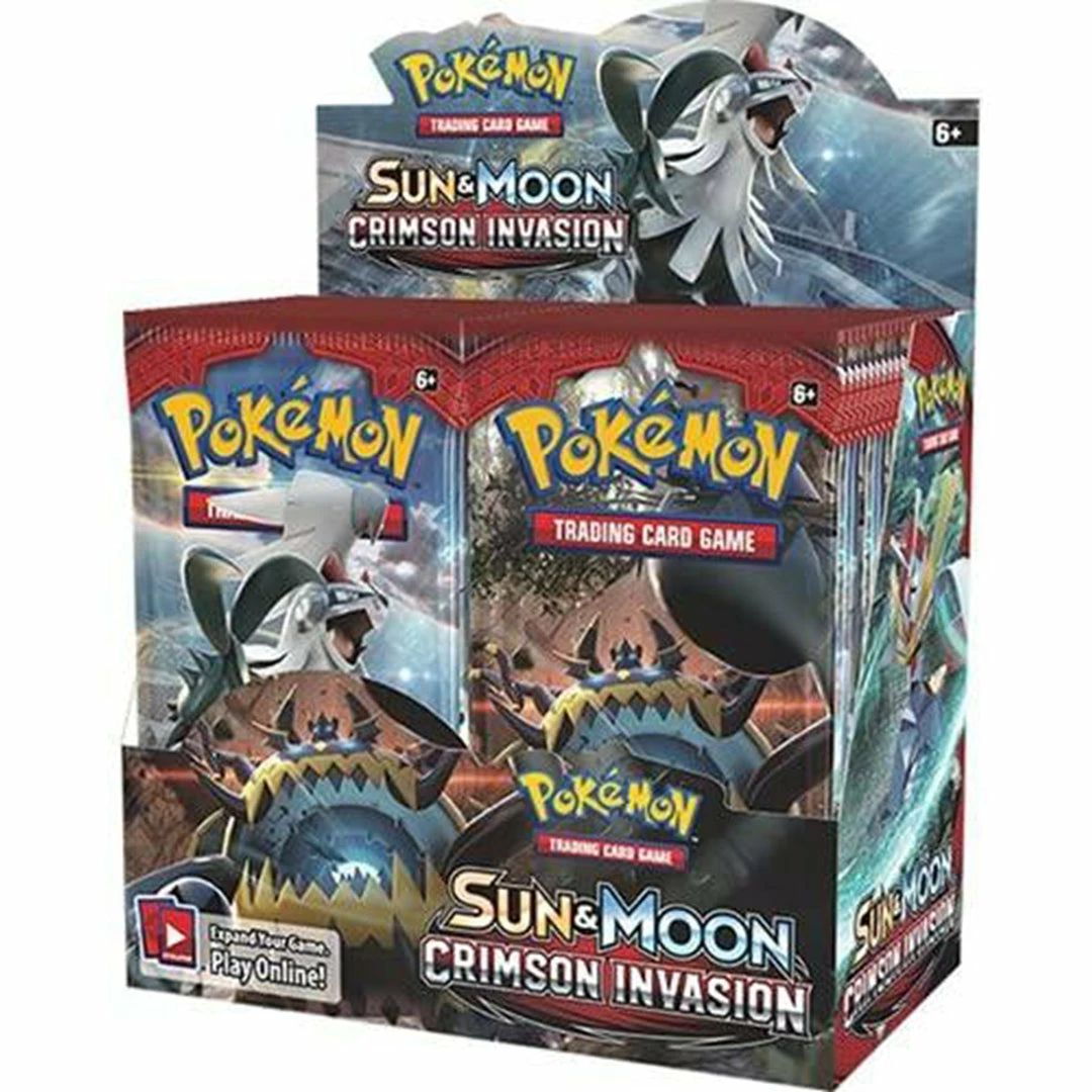 Coupon π Pokemon TCG: Sun & Moon Crimson Invasion Booster Box TCGs π 3 Pokemon TCG: Sun & Moon Crimson Invasion Booster Box TCGs