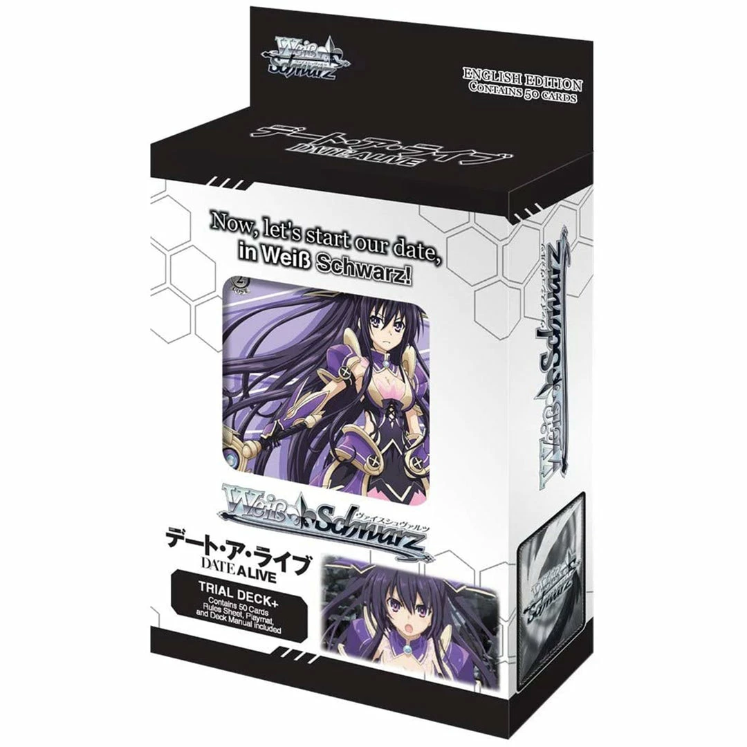 Cheap 🎉 BushiRoad Weiss Schwarz: Date A Live - Trial Deck + TCGs 👏 3 BushiRoad Weiss Schwarz: Date A Live - Trial Deck + TCGs