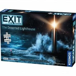 Kosmos Exit The Game: The Deserted Lighthouse (with Jigsaw Puzzles) Board Games